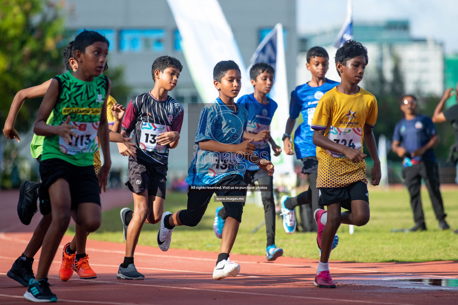 Day three of Inter School Athletics Championship 2023 was held at Hulhumale' Running Track at Hulhumale', Maldives on Tuesday, 16th May 2023. Photos: Nausham Waheed / images.mv