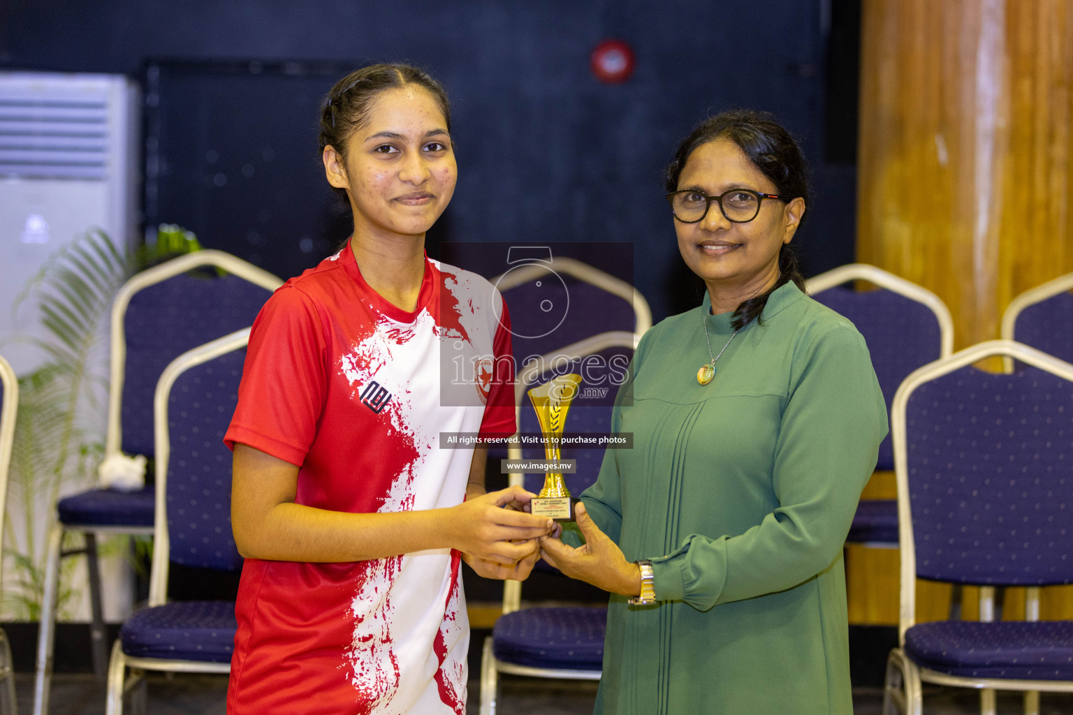 Day4 of 24th Interschool Netball Tournament 2023 was held in Social Center, Male', Maldives on 30th October 2023. Photos: Nausham Waheed / images.mv