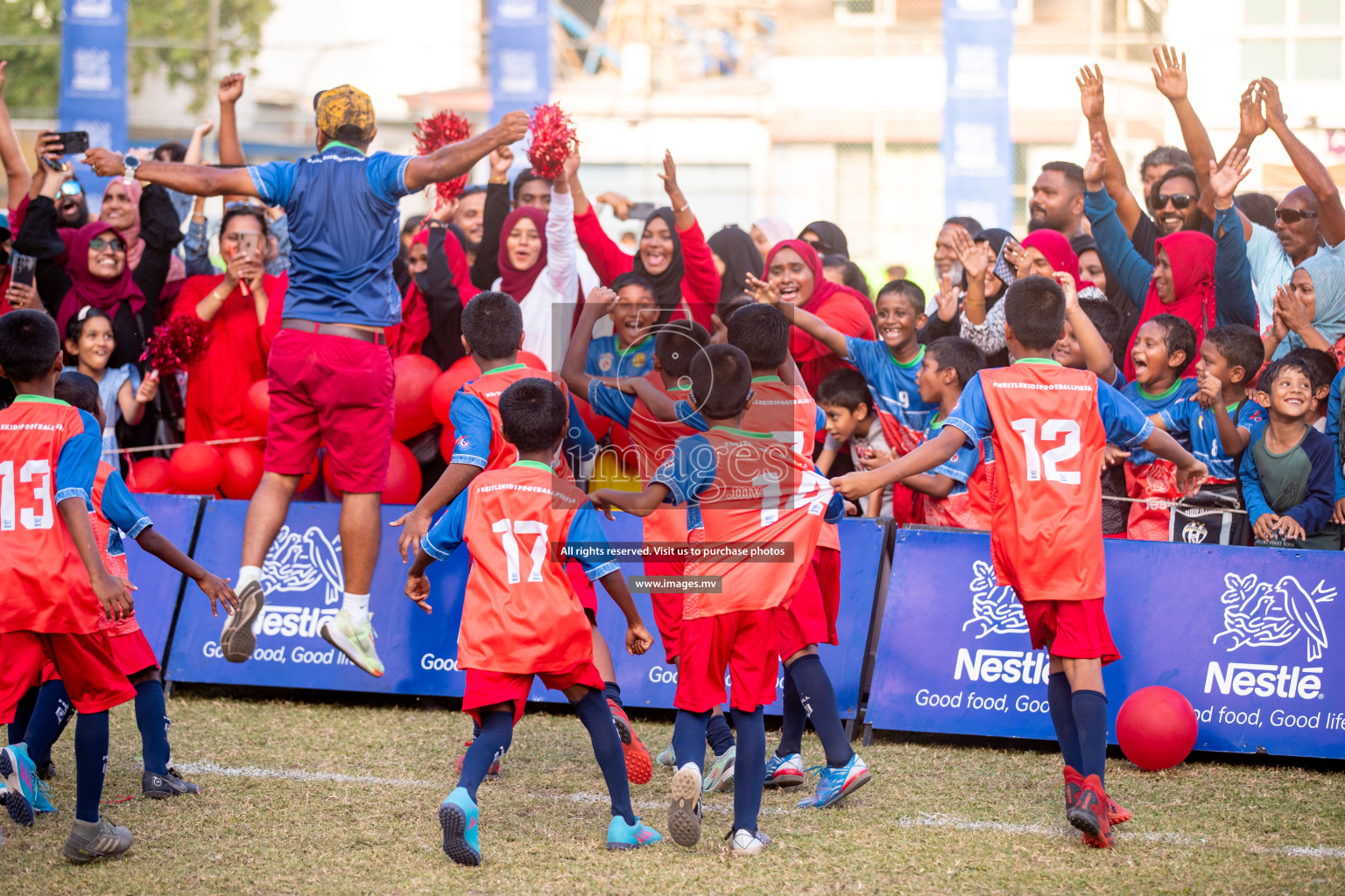 Finals & Closing Ceremony of Nestlé Kids Football Fiesta 2023 held in Male', Maldives on 25 February 2023