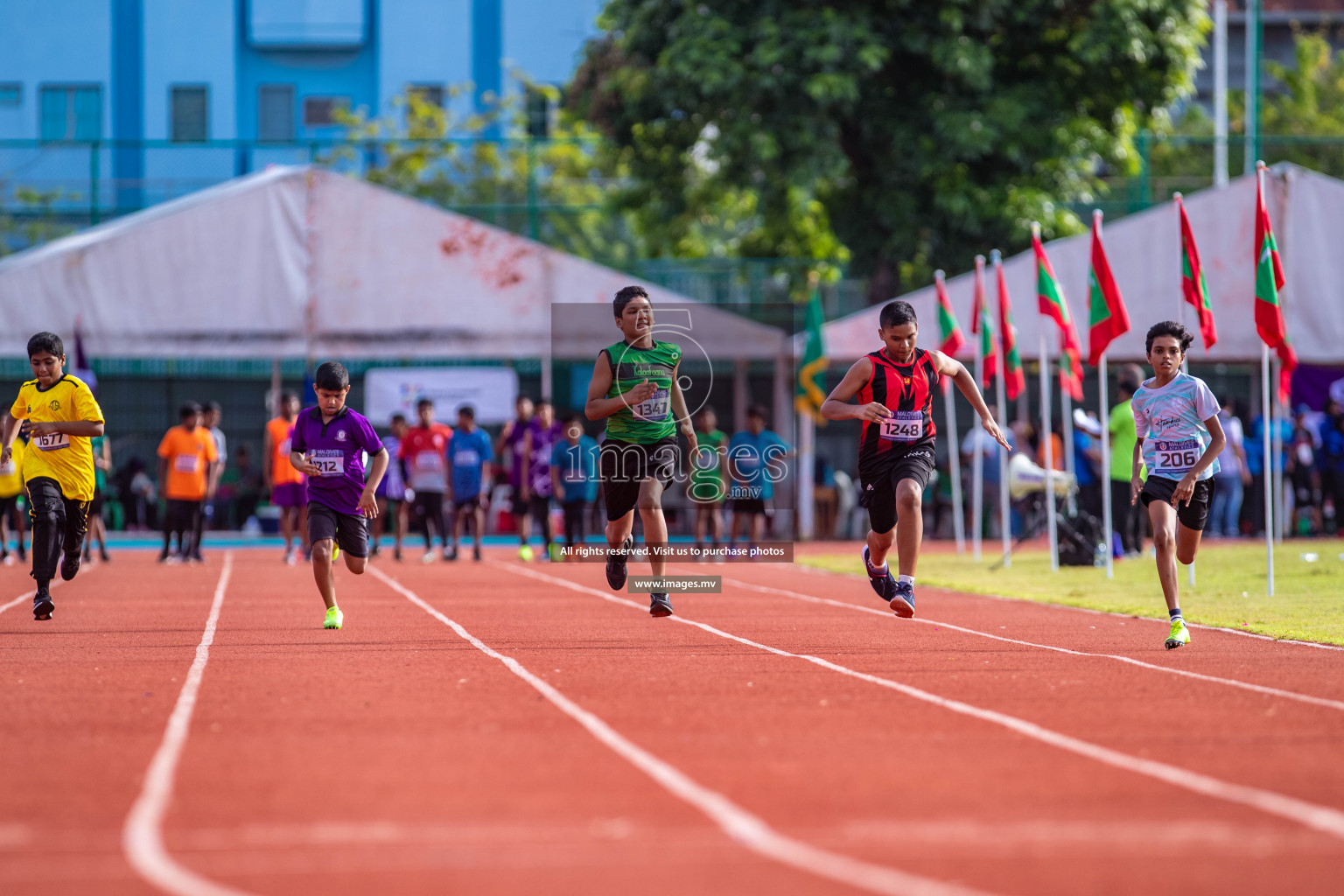 Day 2 of Inter-School Athletics Championship held in Male', Maldives on 24th May 2022. Photos by: Nausham Waheed / images.mv