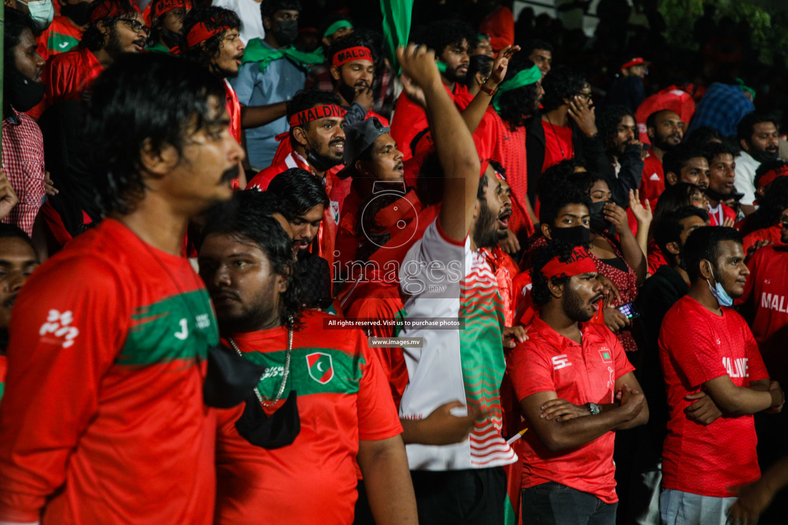 Maldives vs Nepal in SAFF Championship 2021 held on 1st October 2021 in Galolhu National Stadium, Male', Maldives