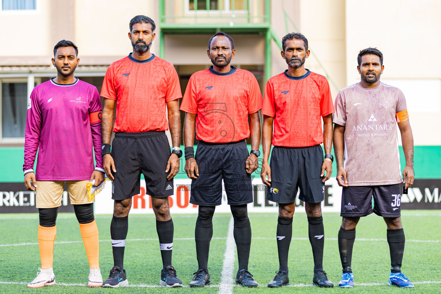 Anantara Dhigu vs Taj Exotica in Resort League 2025 (South Male Zone) day 4 was held on Tuesday, 1st October 2025 in Crossroads's Maldives, Photos: Areef Adam / images.mv