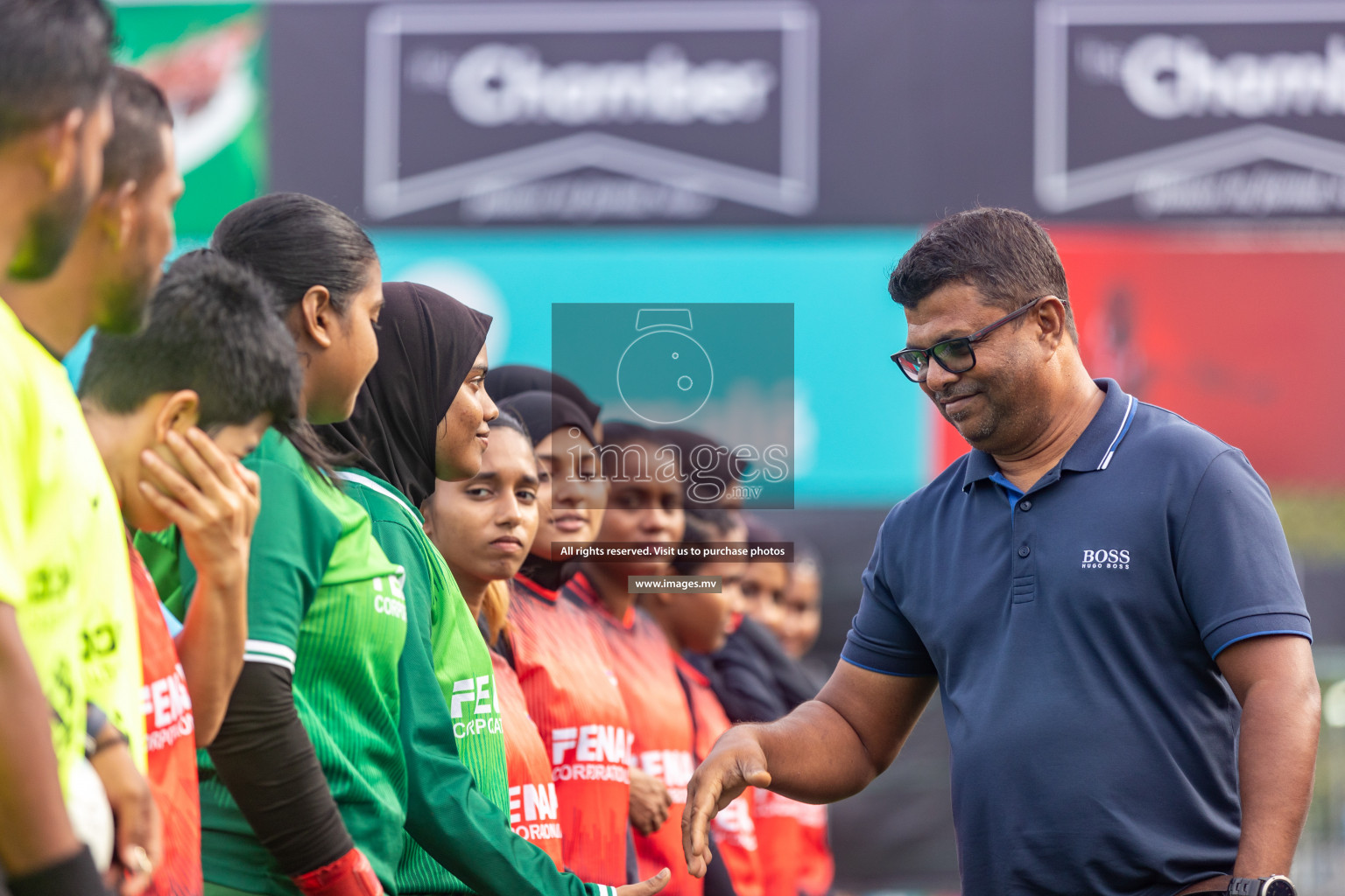 MPL vs Team Fenaka in Eighteen Thirty Women's Futsal Fiesta 2022 was held in Hulhumale', Maldives on Wednesday, 12th October 2022. Photos: Ismail Thoriq / images.mv