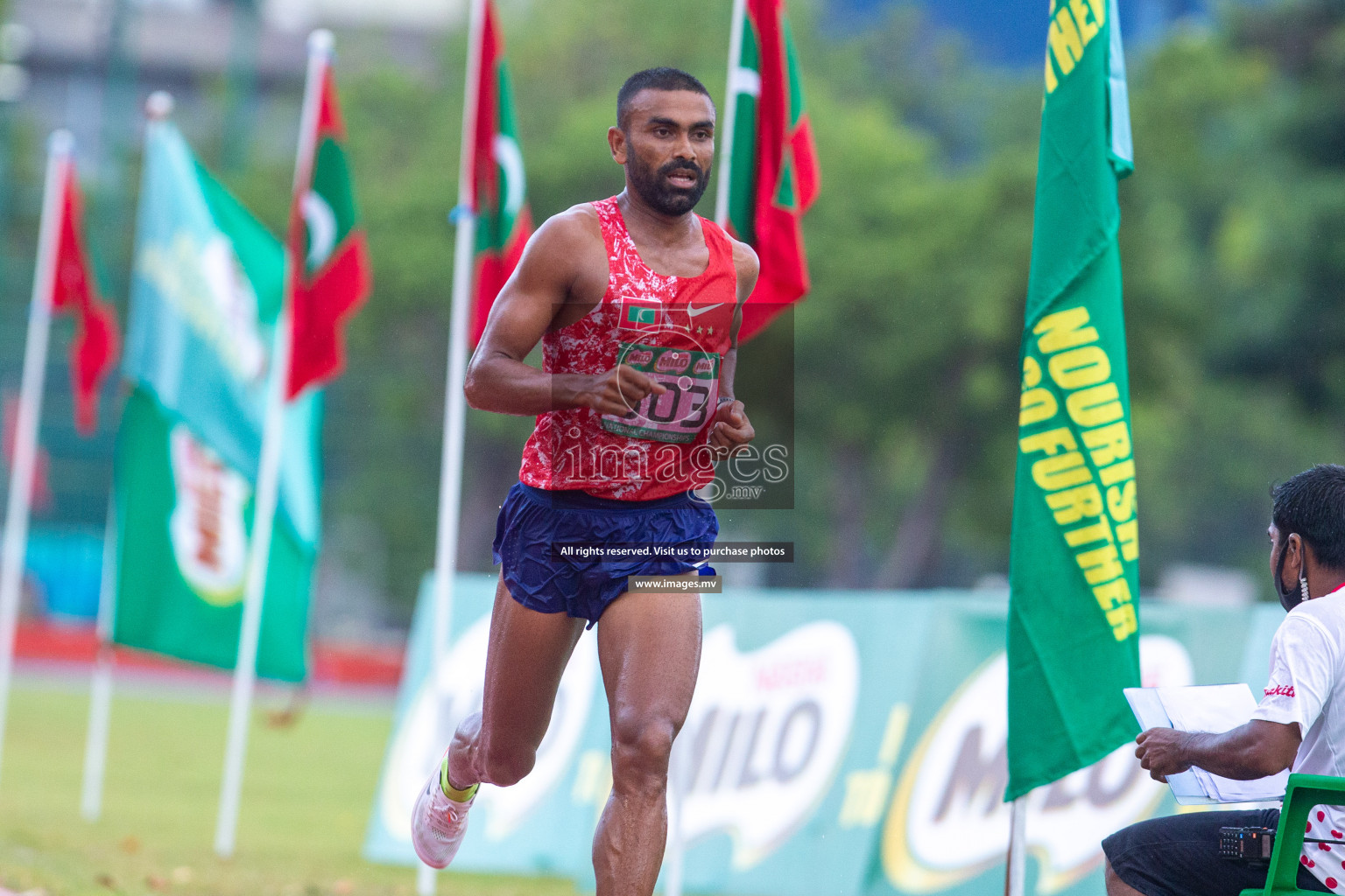 Day 1 from 30th National Athletics Championship 2021 held from 18 - 20 November 2021 in Ekuveni Synthetic Track