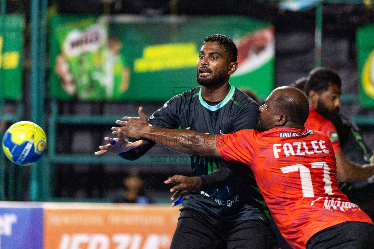 Day 19 of 10th National Handball Tournament 2023, held in Handball ground, Male', Maldives on Tuesday, 19th December 2023 Photos: Nausham Waheed/ Images.mv