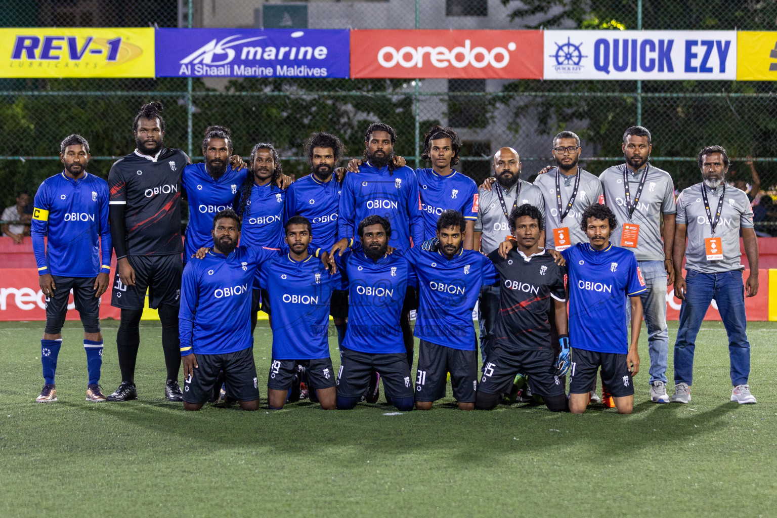 ADh Omadhoo vs ADh Mahibadhoo in Day 3 of Golden Futsal Challenge 2024 was held on Thursday, 18th January 2024, in Hulhumale', Maldives Photos: Nausham Waheed / images.mv