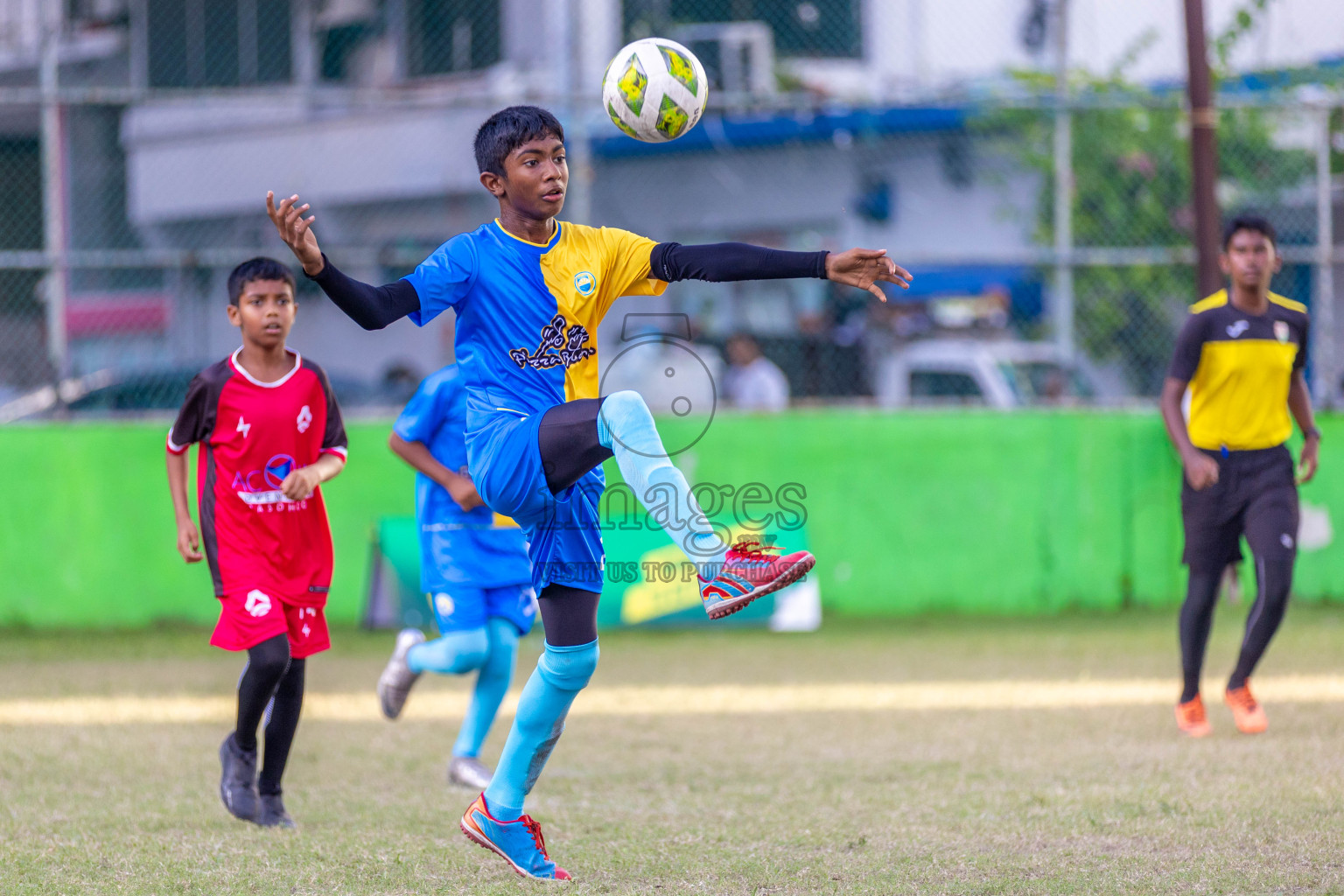 Day 2  of MILO Academy Championship 2024 - U12 was held at Henveiru Grounds in Male', Maldives on Thursday, 5th July 2024. Photos: Shuu Abdul Sattar / images.mv