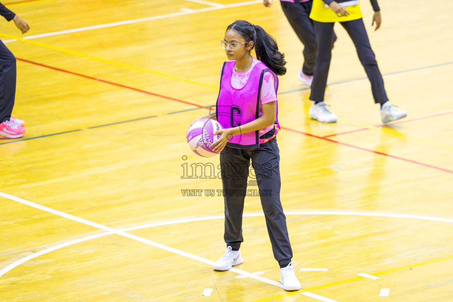 KYRC vs Xenith SC in Day 6 of 24th Milo Netball Association Championship held in Social Center at Male', Maldives on Saturday, 6th September 2025. Photos: Yasna Ahmed / images.mv
