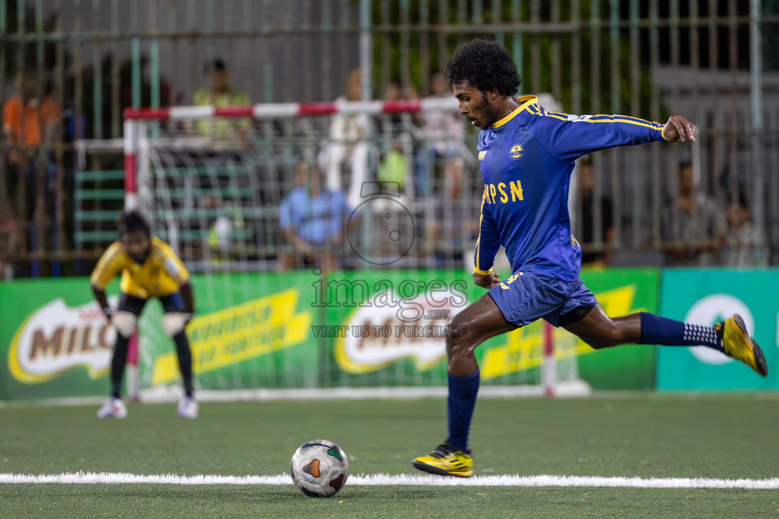 HPSN vs Fisheries RC in Club Maldives Classic 2024 held in Rehendi Futsal Ground, Hulhumale', Maldives on Tuesday, 10th September 2024.
Photos: Ismail Thoriq / images.mv