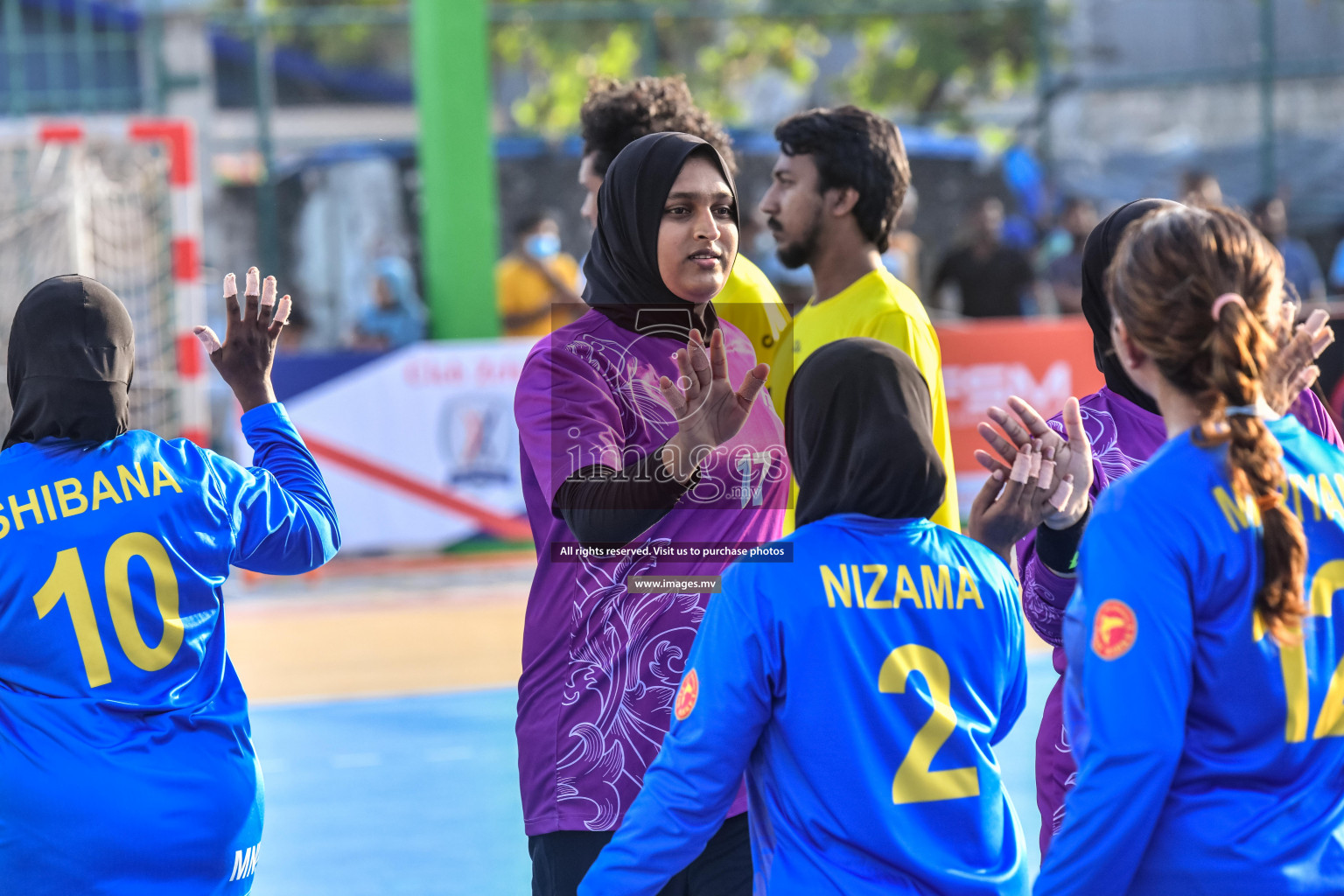 Day 5 of Milo 6th Inter Office Handball Tournament 2022 - Photos by Nausham Waheed