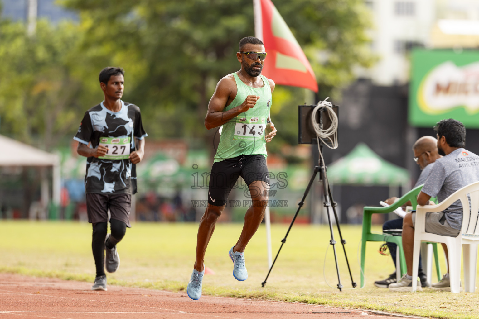 Day 1 of National Athletics Championship 2025 was held at Ekuveni Running Ground in Male', Maldives on Thursday, 14th August 2025. Photos: Hasni / images.mv