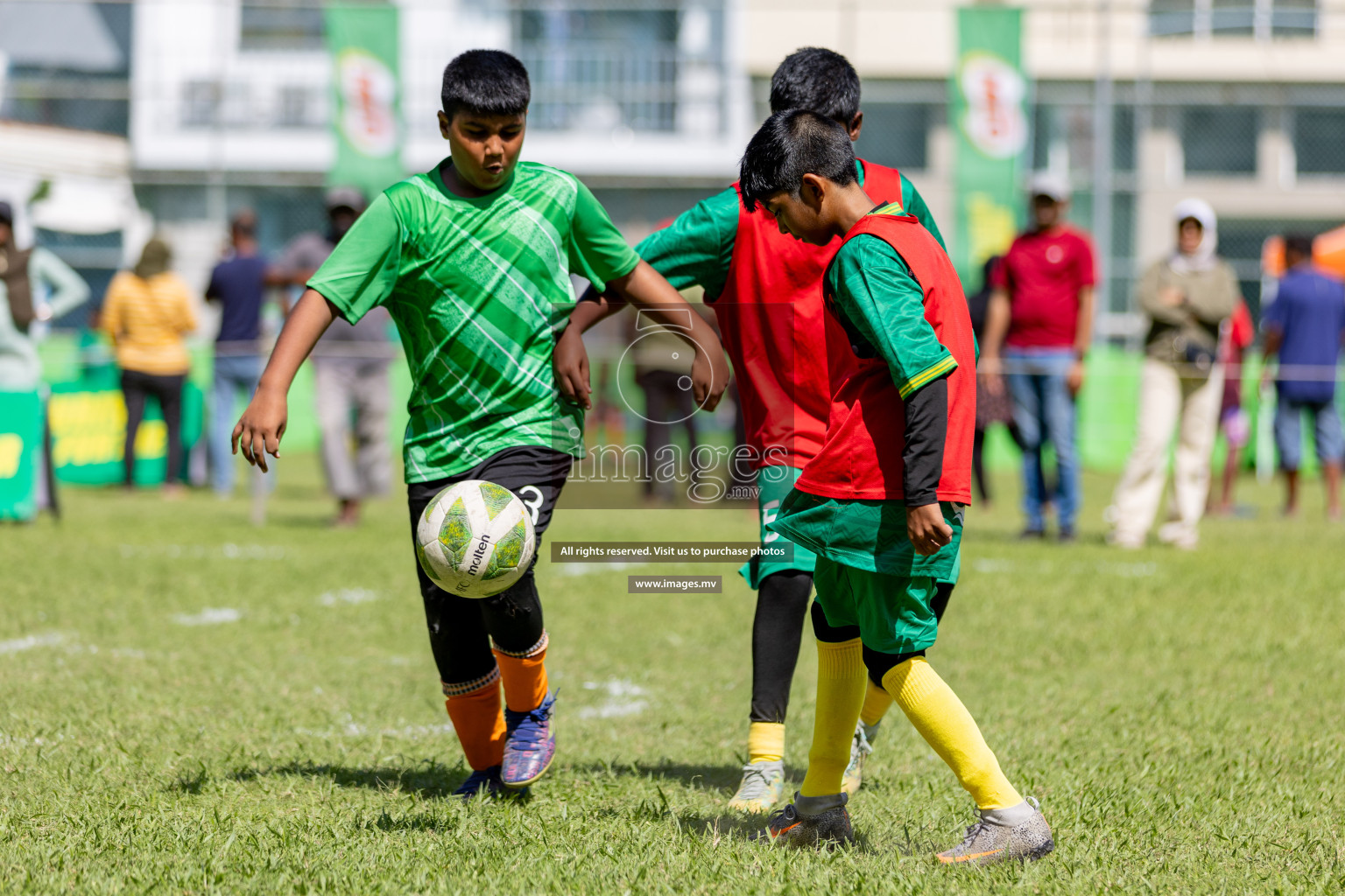 Day 1 of MILO Academy Championship 2023 (U12) was held in Henveiru Football Grounds, Male', Maldives, on Friday, 18th August 2023.