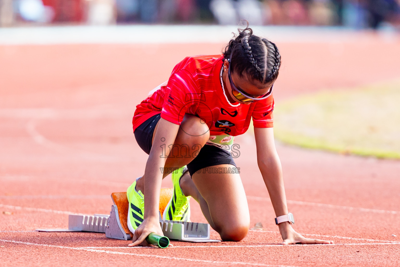 Day 3 of National Athletics Championship 2025 was held at Ekuveni Running Ground in Male', Maldives on Saturday, 16th August 2025. Photos: Nausham Waheed / images.mv