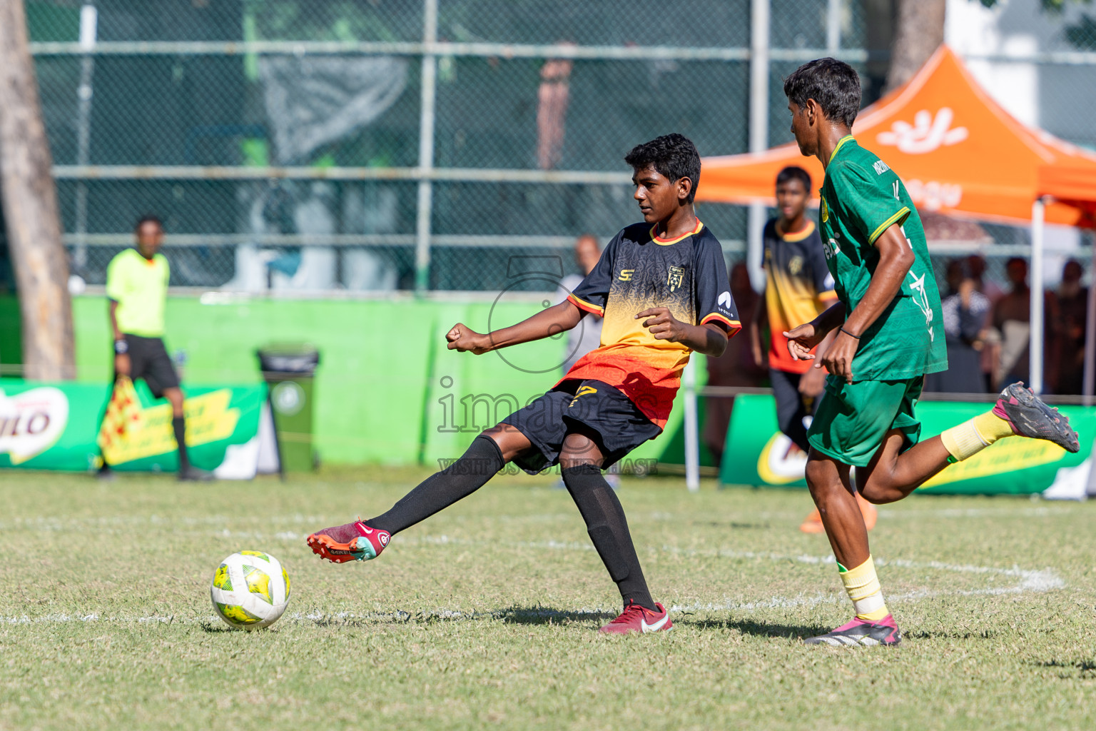 Day 3 of MILO Academy Championship 2024 (U-14) was held in Henveyru Stadium, Male', Maldives on Saturday, 2nd November 2024.
Photos: Hassan Simah / Images.mv