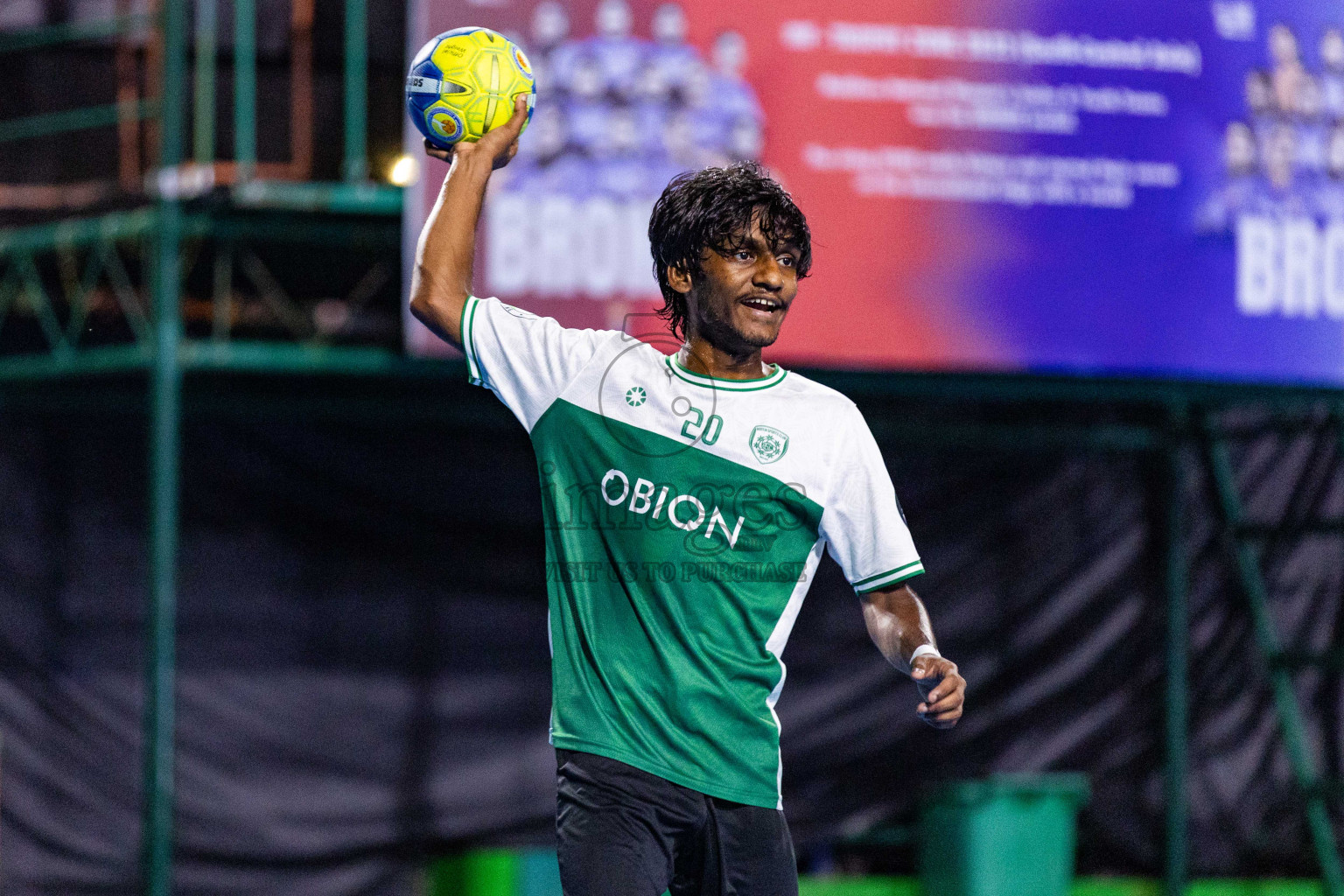 Day 17 of 10th National Handball Tournament 2023, held in Handball ground, Male', Maldives on Friday, 15th December 2023 Photos: Nausham Waheed/ Images.mv