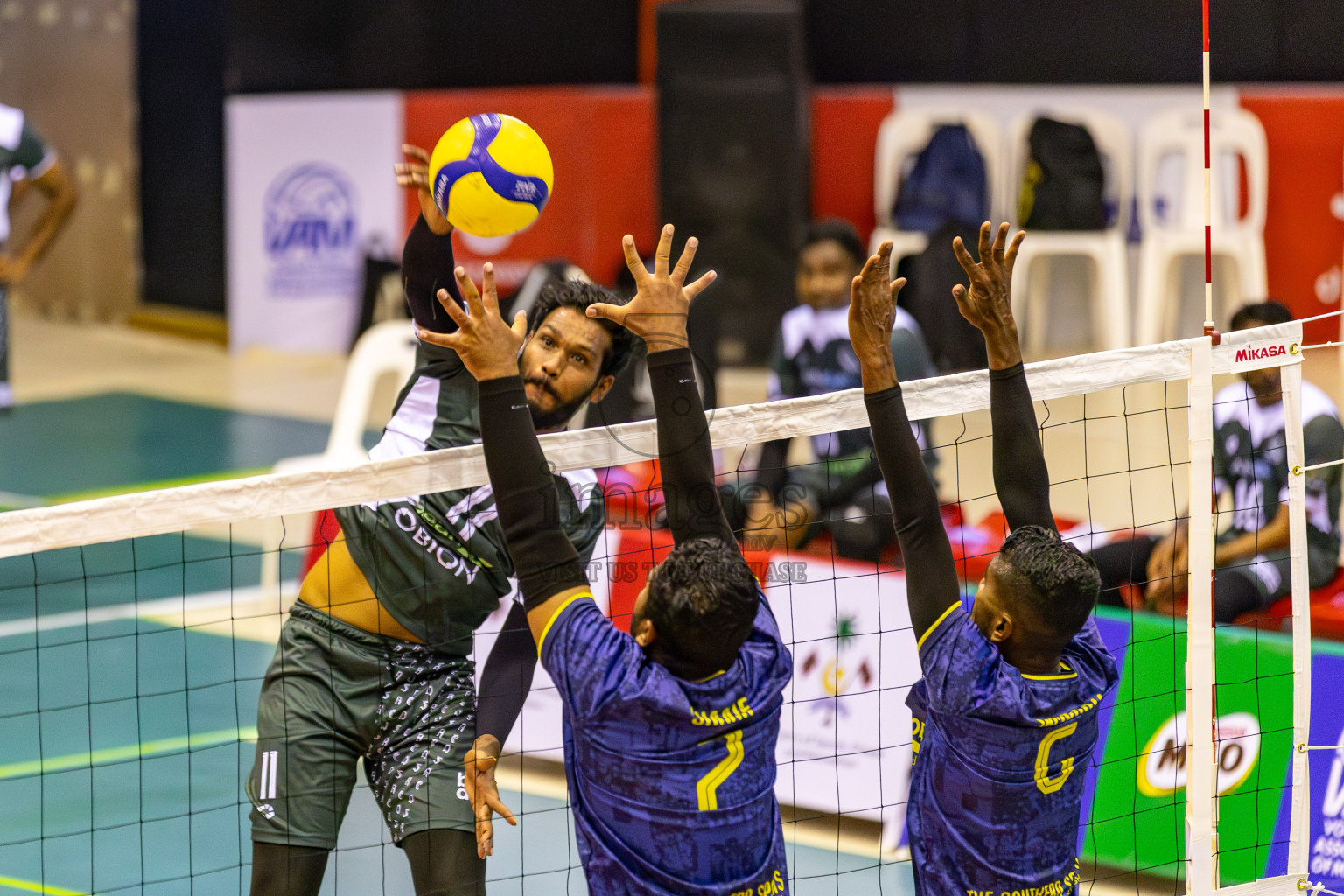 Day 4 of MILO VAM Cup 2025 held in Male', Maldives on Sunday, 29th June 2025 at Social Center Indoor Hall Photos By: Mohamed Mahfooz Moosa / images.mv