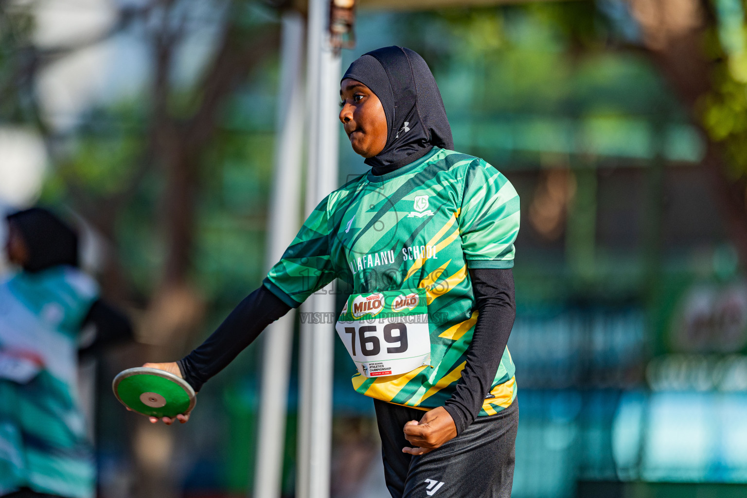 Day 2 of Inter-school Athletics Championship 2025 held in Ekuveni Synthetic Track, Male', Maldives on Tuesday, 07th October 2025. Photos by: Areef Adam / Images.mv