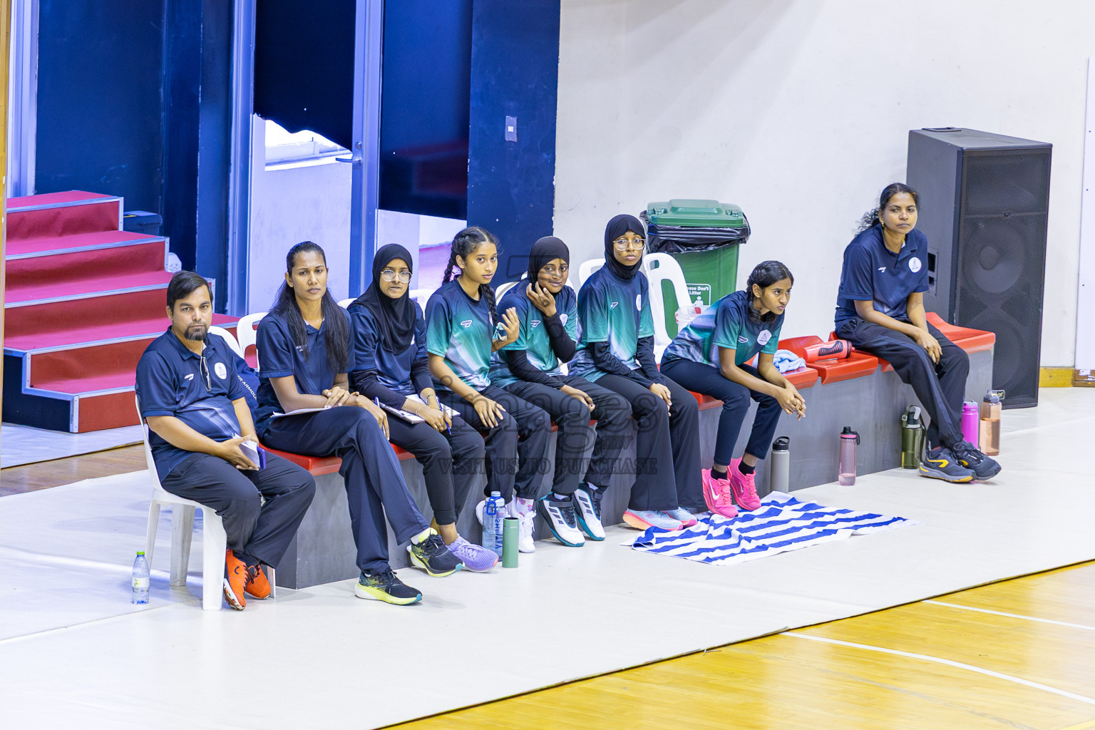 Day 15 of 26th Inter-School Netball Tournament 2025 was held in Social Center Indoor Hall on Thursday, 6th November 2025. Photos: Areef Adam / images.mv