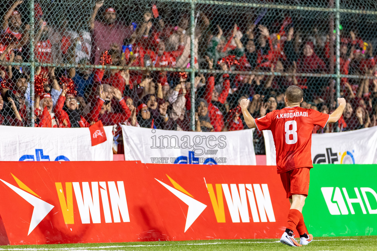 RRC vs STO RC in the Finals of Club Maldives Cup 2025 was held in Rehendhi Futsal Ground, Hulhumale', Maldives on Saturday, 25th October 2025. 
Photos: Hassan Simah / images.mv