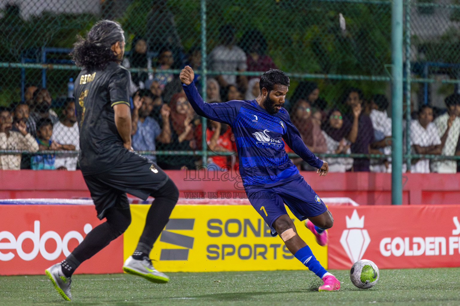 HA Baarah vs HA Utheemu in Day 5 of Golden Futsal Challenge 2024 was held on Friday, 19th January 2024, in Hulhumale', Maldives Photos: Mohamed Mahfooz Moosa / images.mv