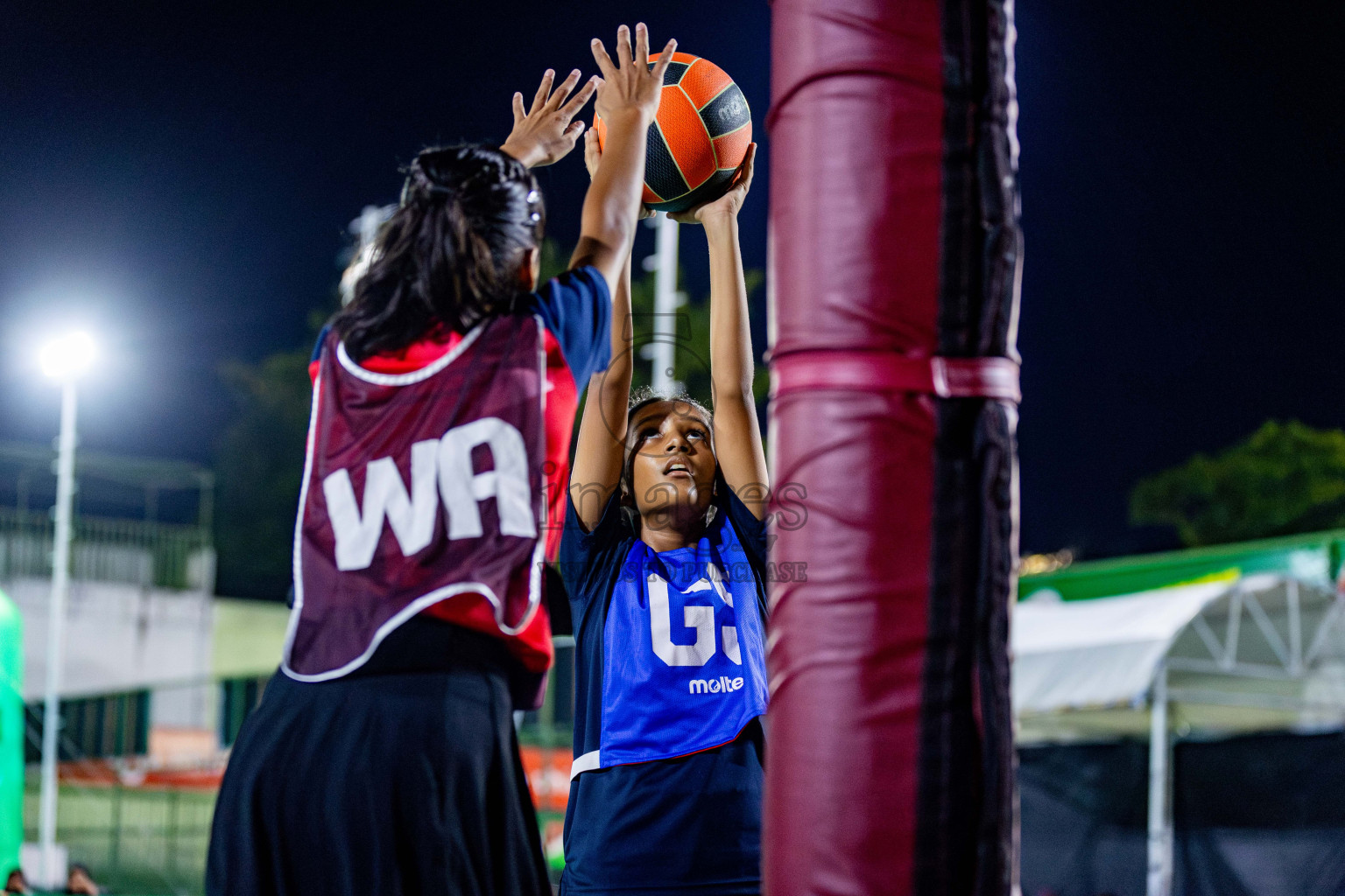 Final of MILO 3x3 Netball Challenge 2024 was held in Ekuveni Netball Court at Male', Maldives on Thursday, 20th March 2024. Photos: Nausham Waheed / images.mv