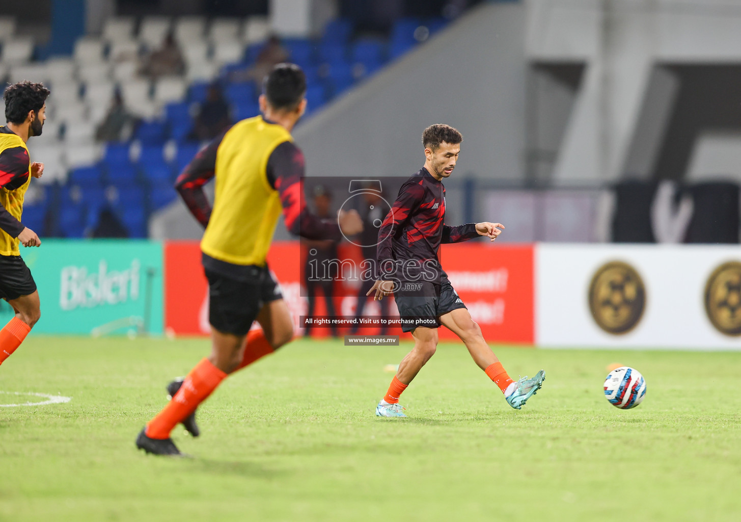 Nepal vs India in SAFF Championship 2023 held in Sree Kanteerava Stadium, Bengaluru, India, on Saturday, 24th June 2023. Photos: Nausham Waheed / images.mv