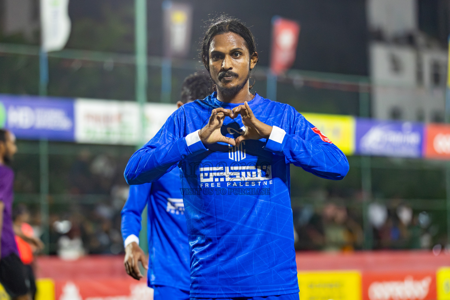 GA. Kanduhulhuhdoo VS S. Hithadhoo on Day 35 of Golden Futsal Challenge 2024 was held on Tuesday, 20th February 2024, in Hulhumale', Maldives 
Photos: Hassan Simah, / images.mv