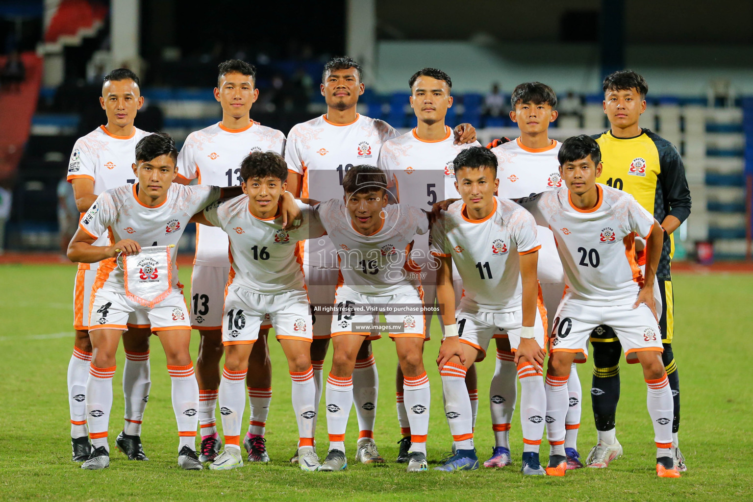 Bhutan vs Bangladesh in SAFF Championship 2023 held in Sree Kanteerava Stadium, Bengaluru, India, on Wednesday, 28th June 2023. Photos: Nausham Waheed / images.mv