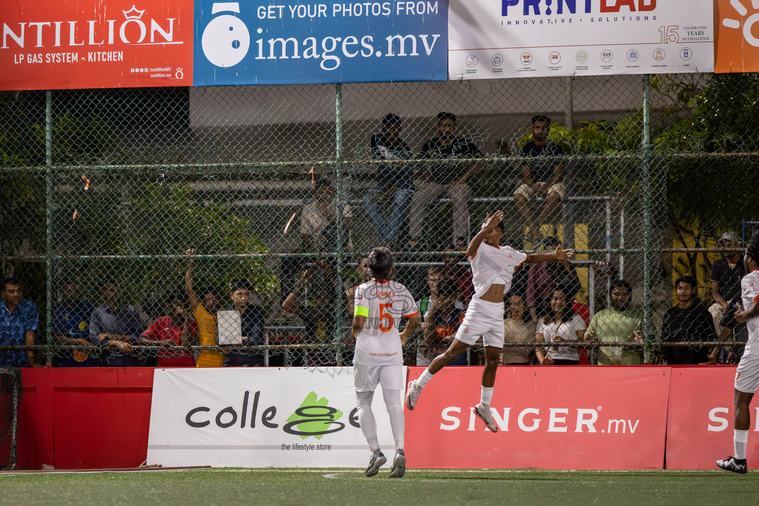 United BML vs Dhiraagu in Round of 16 of Club Maldives Cup 2024 held in Rehendi Futsal Ground, Hulhumale', Maldives on Tuesday, 8th October 2024. Photos: Ismail Thoriq / images.mv