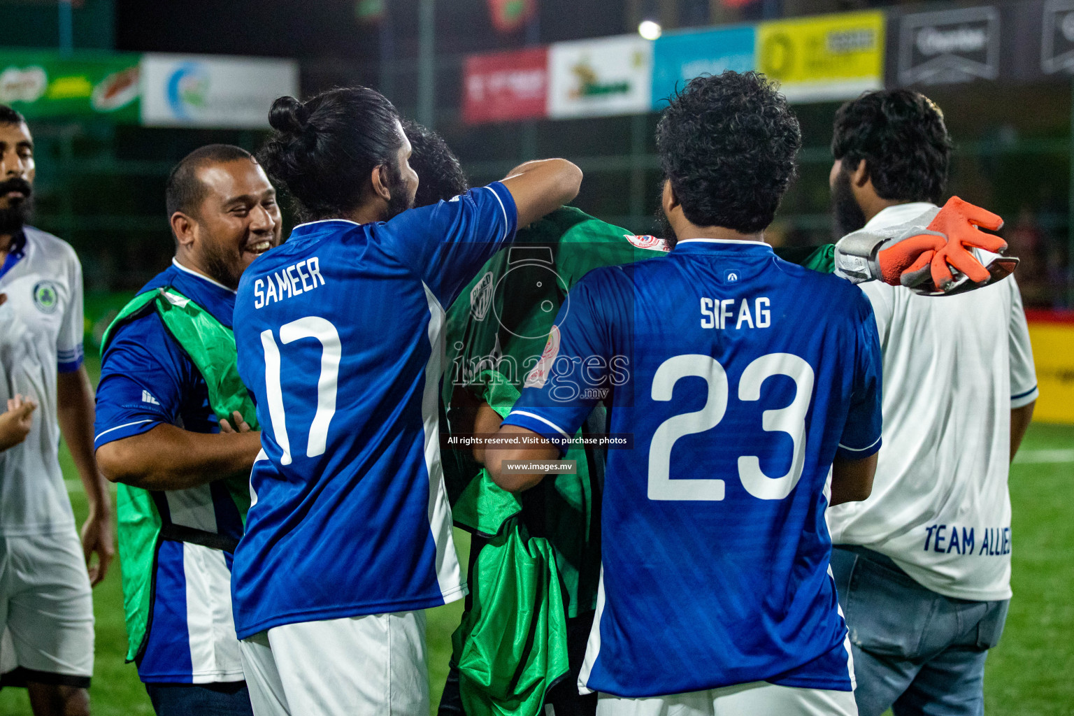 Club Immigration vs Team Allied in Club Maldives Cup 2022 was held in Hulhumale', Maldives on Thursday, 20th October 2022. Photos: Hassan Simah/ images.mv