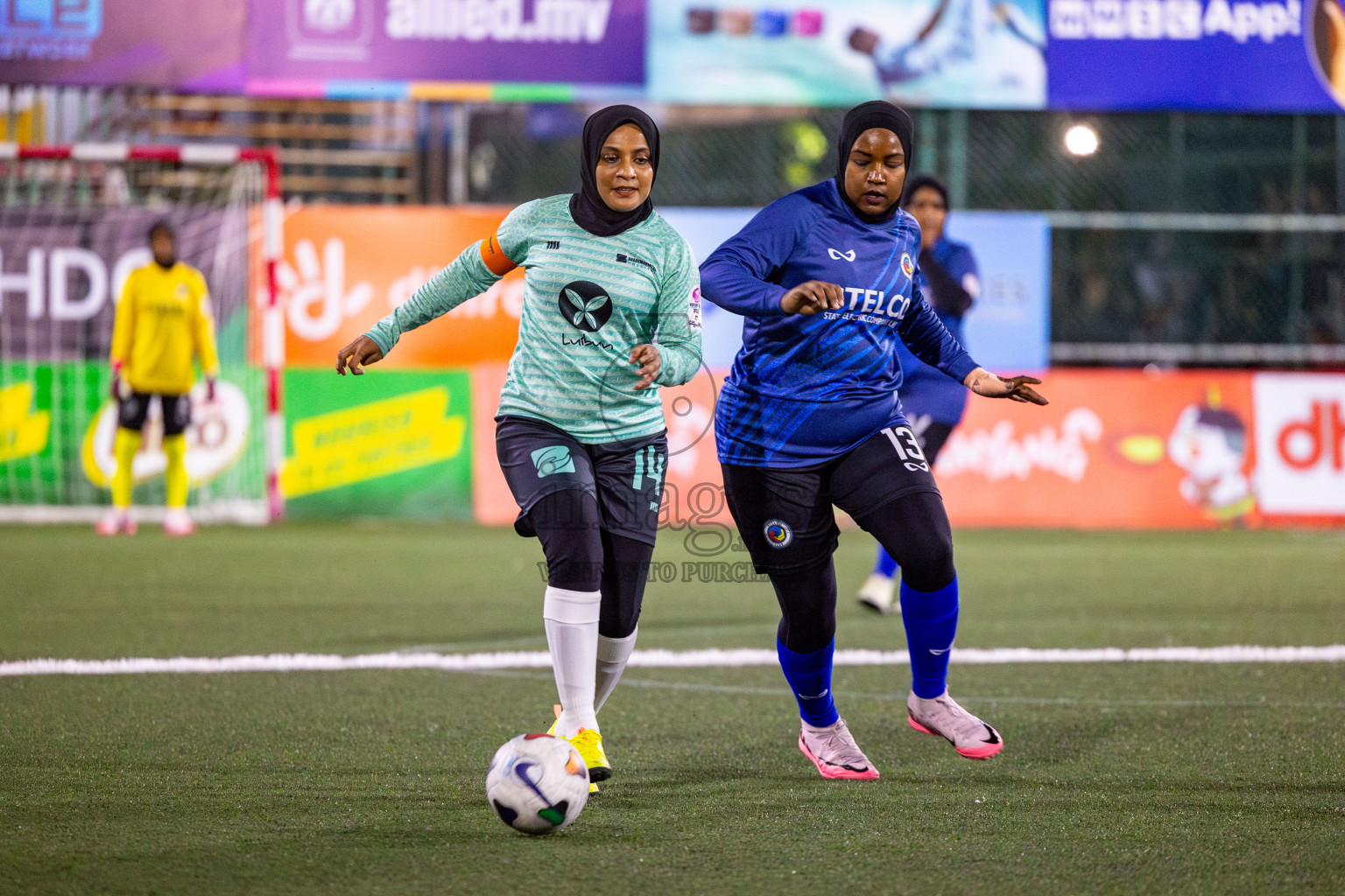 STELCO RECREATION CLUB vs TEAM DHARUMAVANTHA in Eighteen Thirty 2024 held in Rehendi Futsal Ground, Hulhumale', Maldives on Thursday, 5th September 2024. 
Photos: Hassan Simah / images.mv