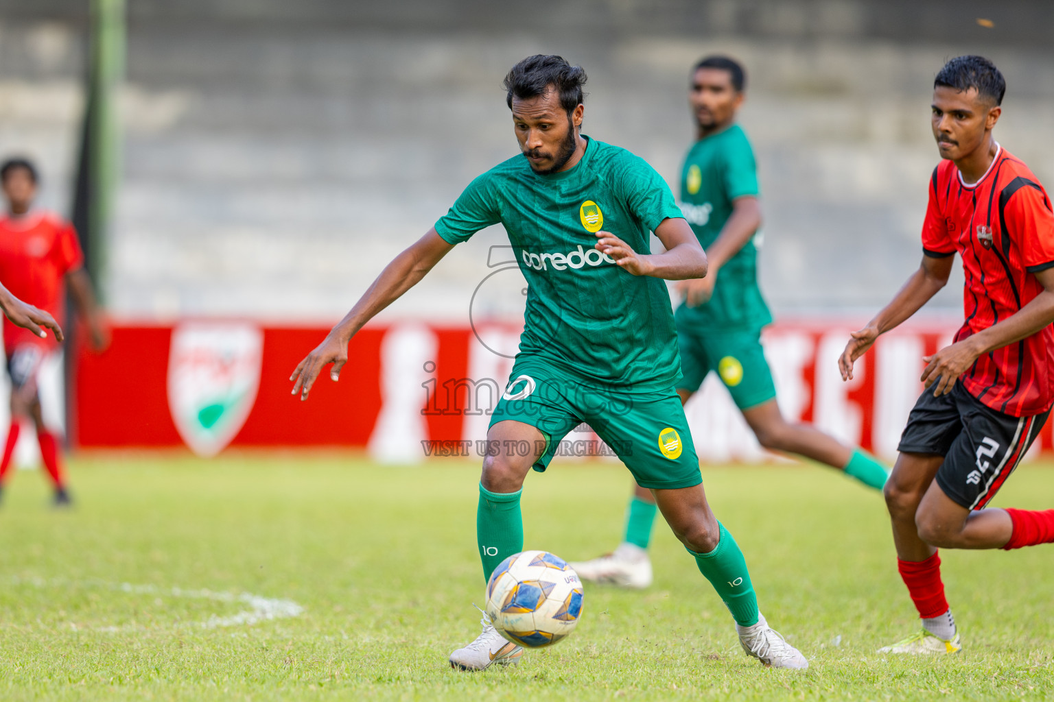 Maziya SRC vs TC in the Semi Final of FAM League Cup 2025 held at National Football Stadium, Male', Maldives on Sunday, 25th May 2025.
Photos By: Ismail Thoriq / images.mv