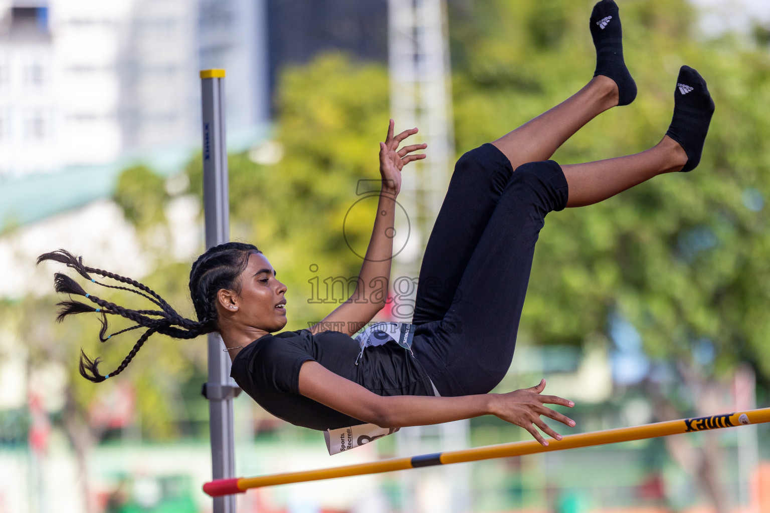 Day 1 of 33rd National Athletics Championship was held in Ekuveni Track at Male', Maldives on Thursday, 5th September 2024. Photos: Shuu Abdul Sattar / images.mv