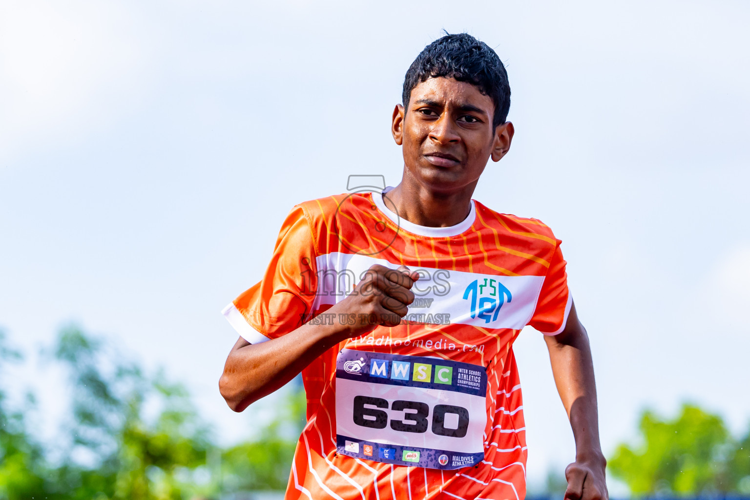 Day 3 of MWSC Interschool Athletics Championships 2024 held in Hulhumale Running Track, Hulhumale, Maldives on Monday, 11th November 2024. Photos by:  Nausham Waheed / Images.mv