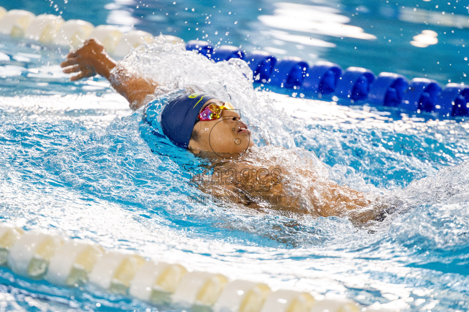 Day 4 of National Swimming Competition 2024 held in Hulhumale', Maldives on Monday, 16th December 2024. 
Photos: Hassan Simah / images.mv