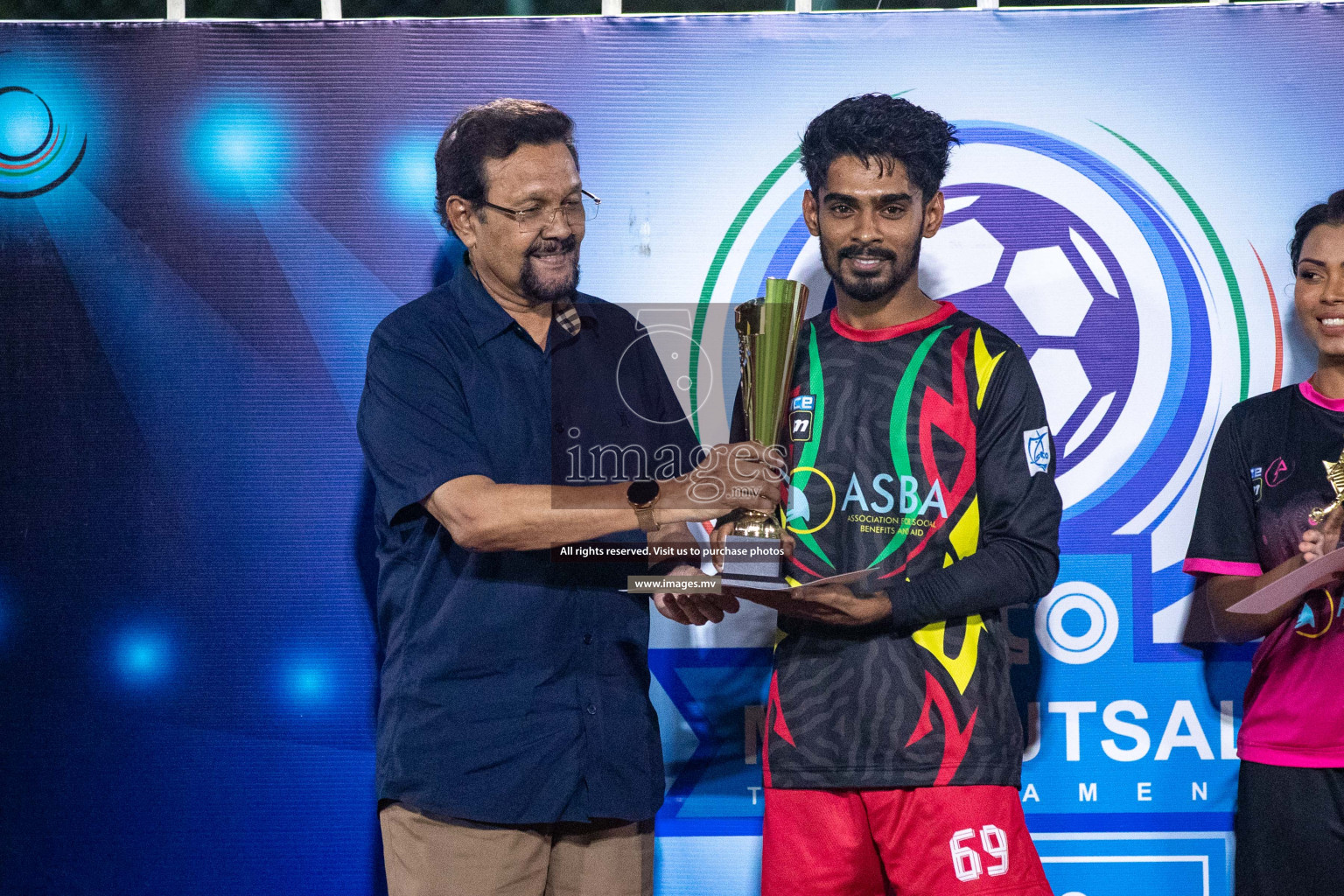 Final of MFA Futsal Tournament 2023 on 10th April 2023 held in Hulhumale'. Photos: Nausham waheed /images.mv