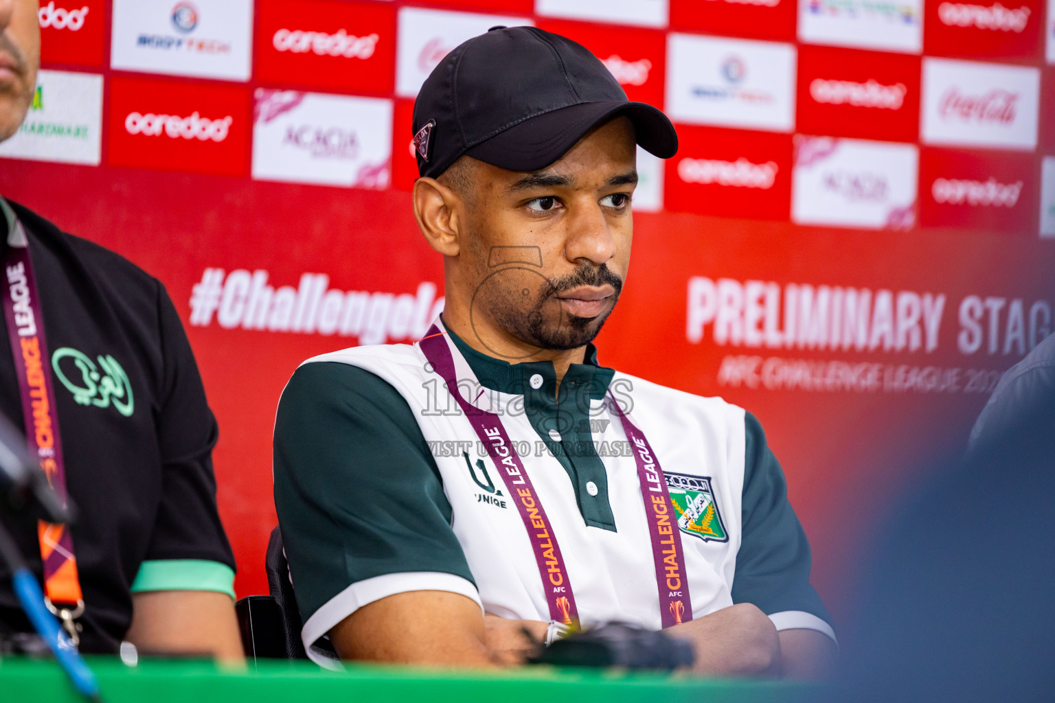 Final Pre-Match Press Conference of AFC Challenge League 2025/26 Preliminary Stage-Maziya Sports & RC vs Al Arabi SC was held at National Stadium in Male', Maldives on Monday, 11th August 2025. Photos: Nausham Waheed / images.mv