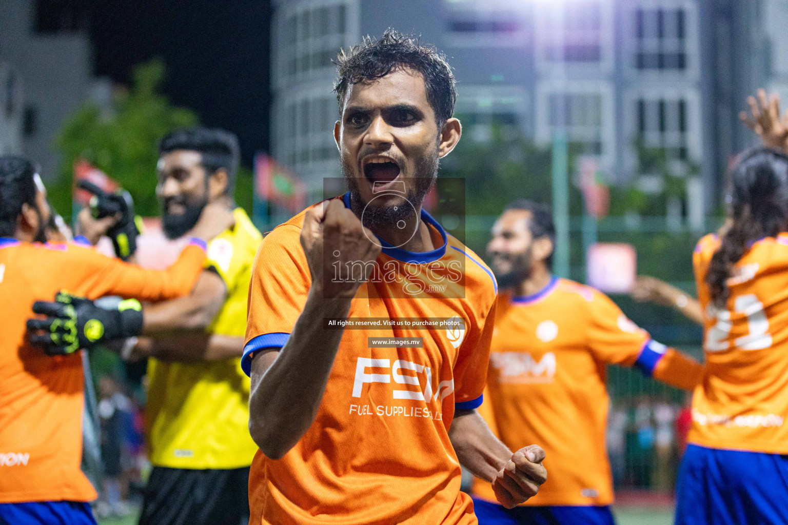 Team Fenaka vs Team FSM in Quarter Final of Club Maldives Cup 2023 held in Hulhumale, Maldives, on Sunday, 13th August 2023 Photos: Nausham Waheed, Ismail Thoriq / images.mv