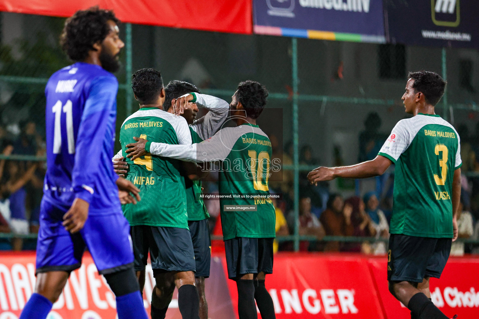 Team MTCC vs Baros Maldives in Club Maldives Cup 2023 held in Hulhumale, Maldives on 15 July 2023