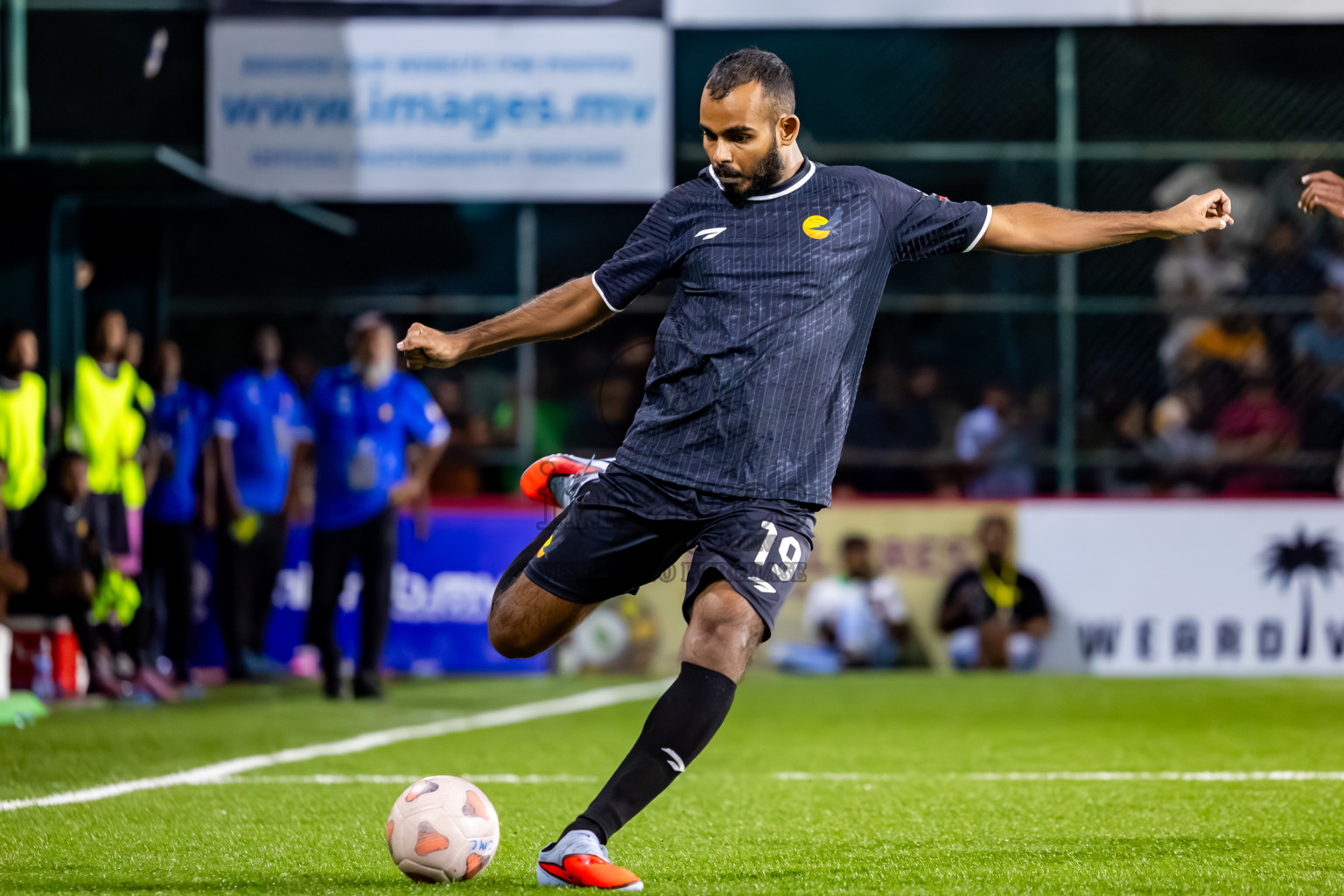 Arena vs Hawks in the Final of Milo Sector League 2025 was held in Rehendhi Futsal Ground, Hulhumale', Maldives on Tuesday, 18th November 2025. Photos: Nausham Waheed  / images.mv
