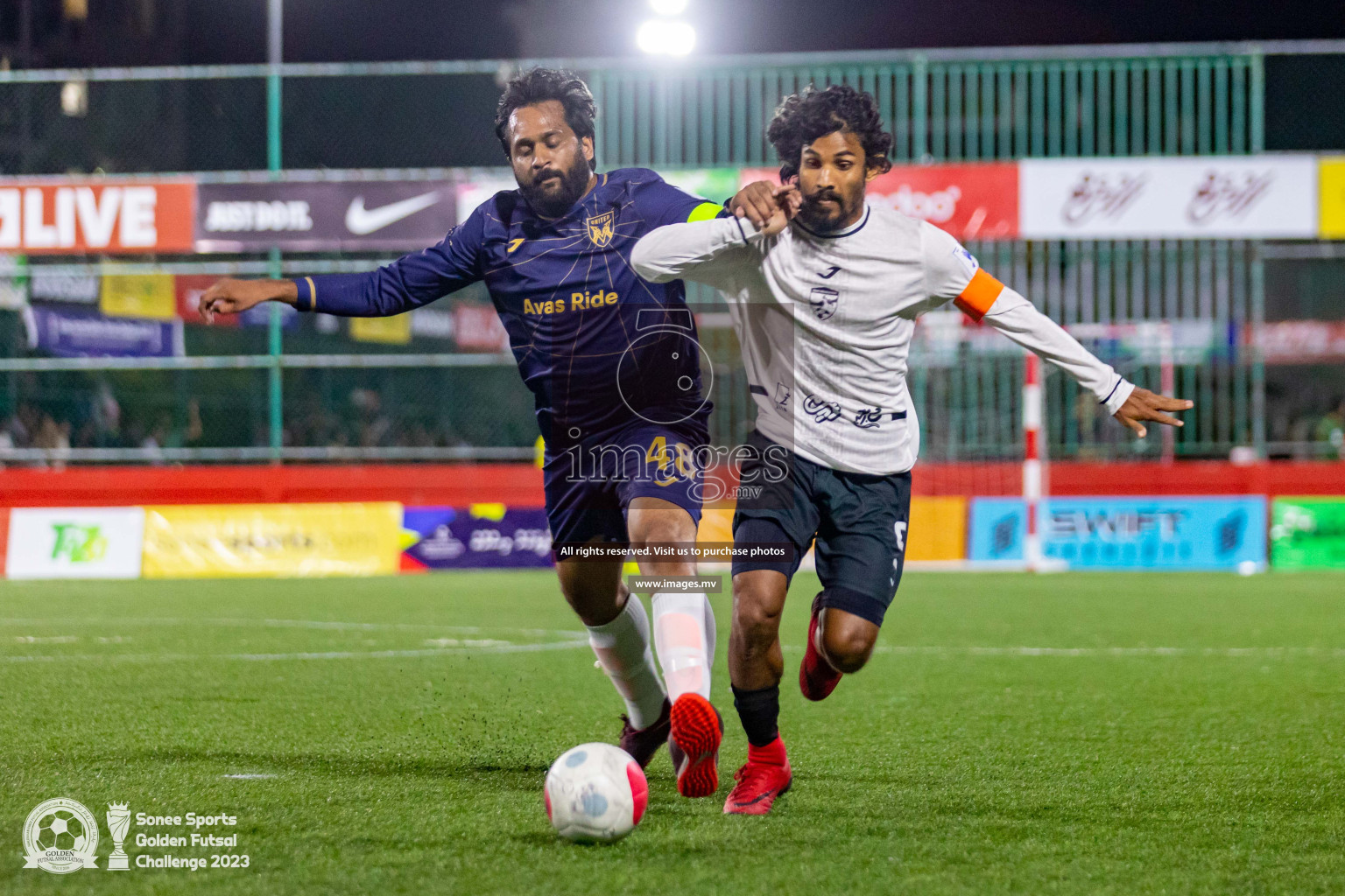 Matchday 23 of Golden Futsal Challenge 2023 on 27 February 2023 in Hulhumale, Male, Maldives