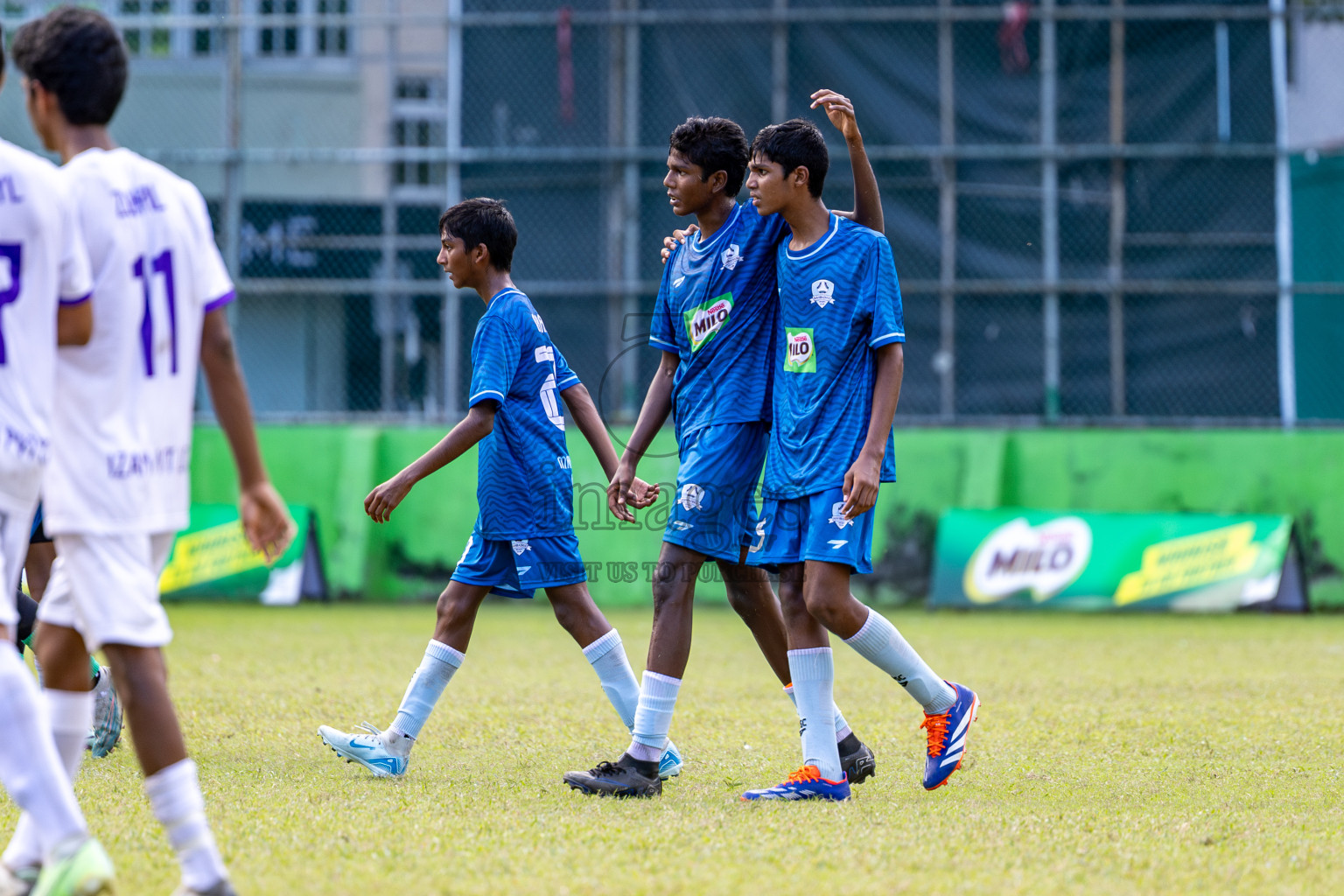 Day 3 of MILO Academy Championship 2024 (U-14) was held in Henveyru Stadium, Male', Maldives on Saturday, 2nd November 2024.
Photos: Hassan Simah / Images.mv