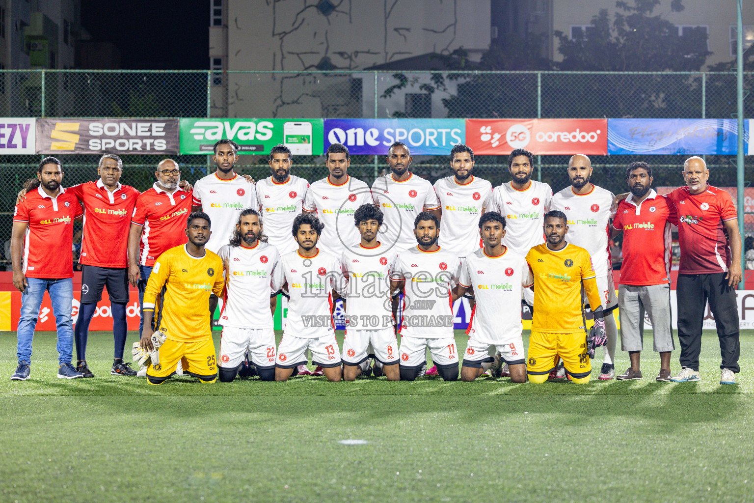 HA. Maarandhoo vs HA. Kelaa in Day 1 of Golden Futsal Challenge 2025 on Sunday, 5th January 2025, in Hulhumale', Maldives 
Photos: Nausham Waheed / images.mv