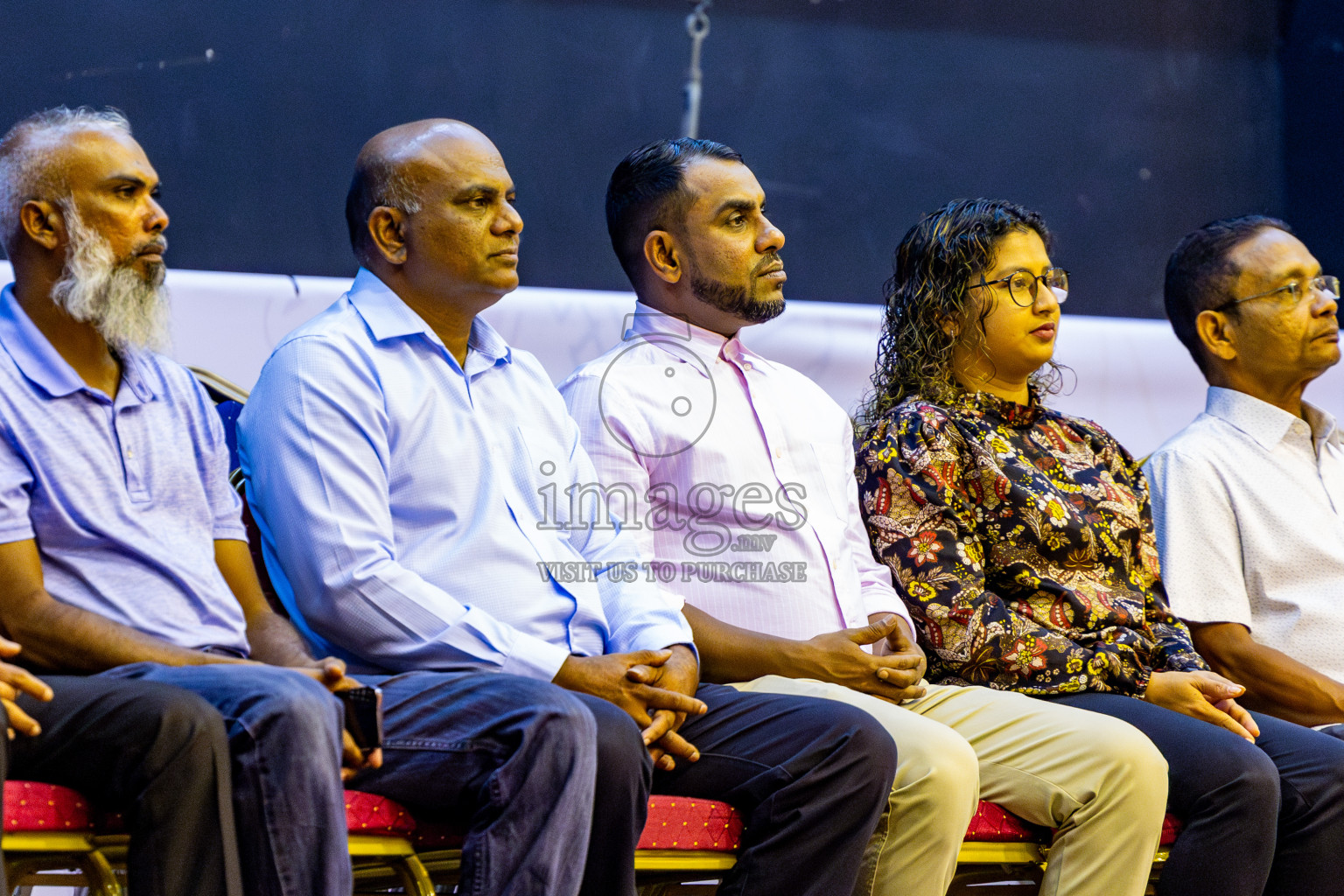 Finals of Interschool Volleyball Tournament 2024 was held in Social Center at Male', Maldives on Friday, 6th December 2024. Photos: Nausham Waheed / images.mv