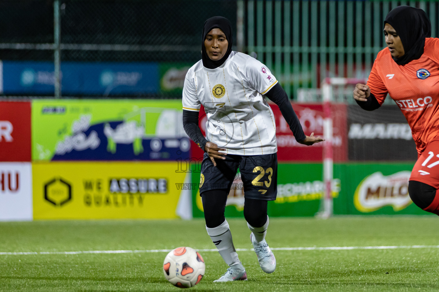 Stelco Recreation Club vs PRC in Eighteen Thirty Classic of Club Maldives Cup 2025 held in Rehendi Futsal Ground, Hulhumale', Maldives on Tuesday, 2rd September 2025. Photos: Areef, Yasna / images.mv