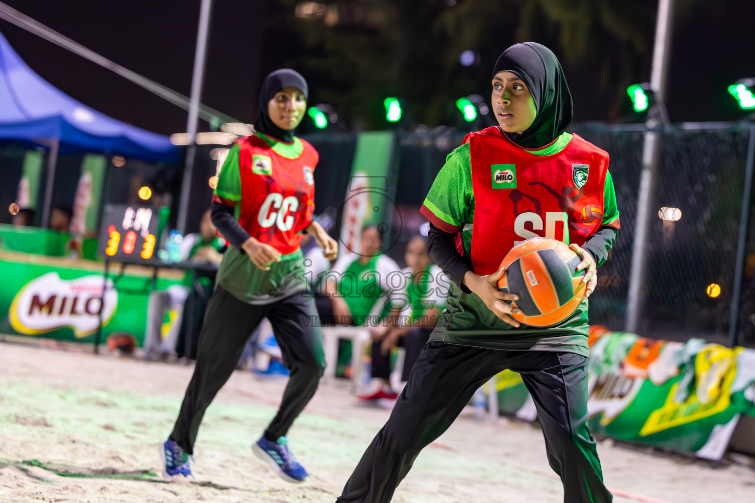 Finals of Milo Ramadan Half Court Netball Challenge on 24th March 2024, held in Central Park, Hulhumale, Male', Maldives
Photos: Ismail Thoriq / imagesmv