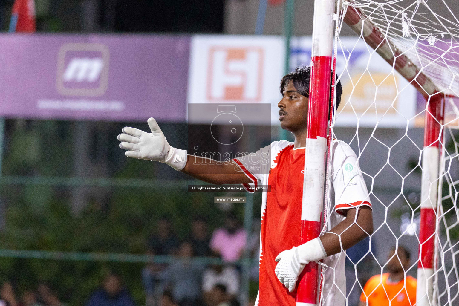 POSC vs Team Khaarijee in Quarter Finals of Club Maldives Cup Classic 2023 held in Hulhumale, Maldives, on Friday, 11th August 2023 Photos: Ismail Thoriq / images.mv