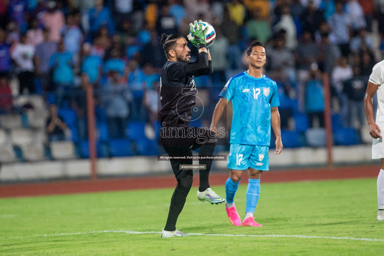 India vs Pakistan in the opening match of SAFF Championship 2023 held in Sree Kanteerava Stadium, Bengaluru, India, on Wednesday, 21st June 2023. Photos: Nausham Waheed / images.mv