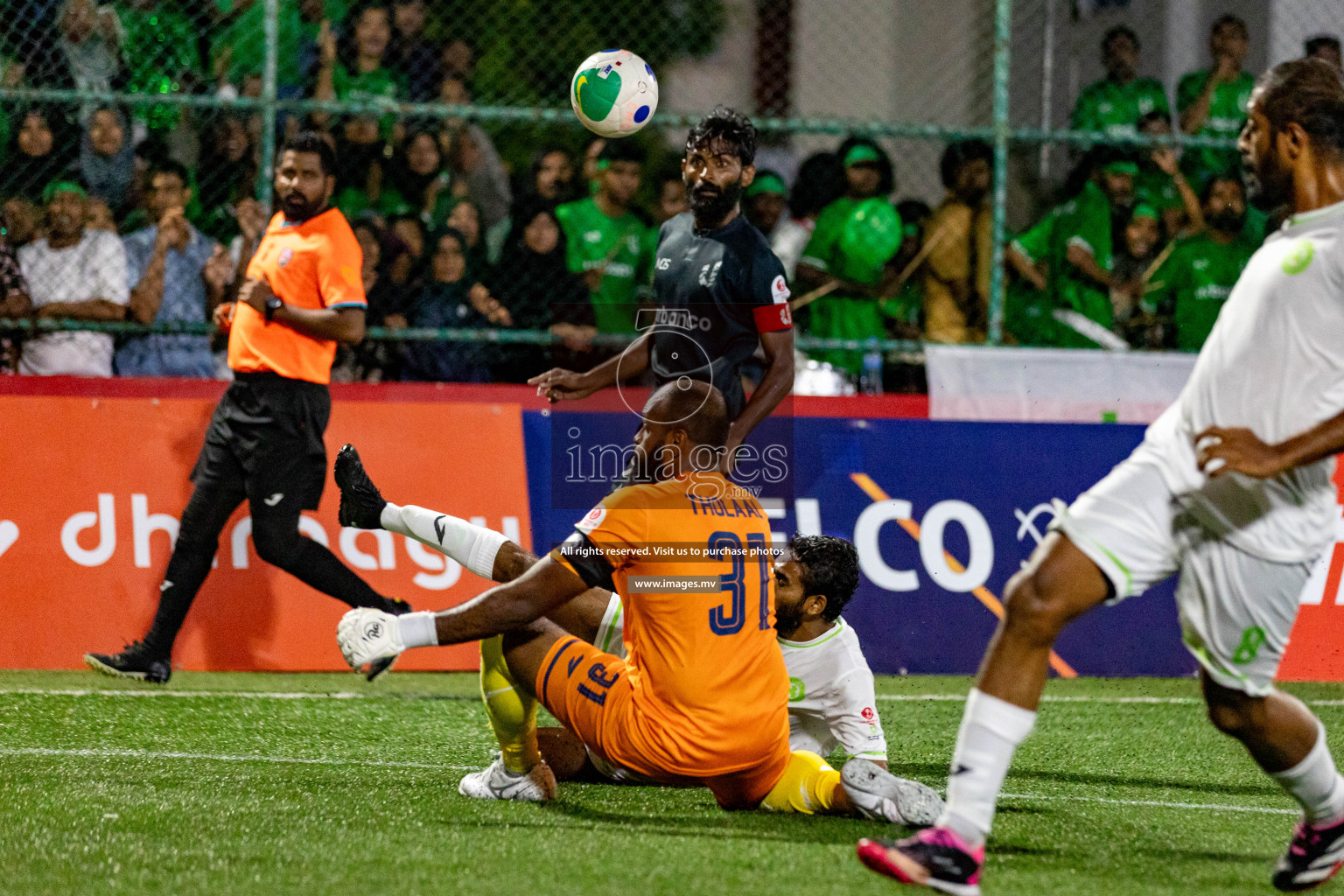 Club Urbanco vs Club Immigration in Club Maldives Cup 2023 held in Hulhumale, Maldives, on Friday, 21st July 2023 Photos: Hassan Simah / images.mv