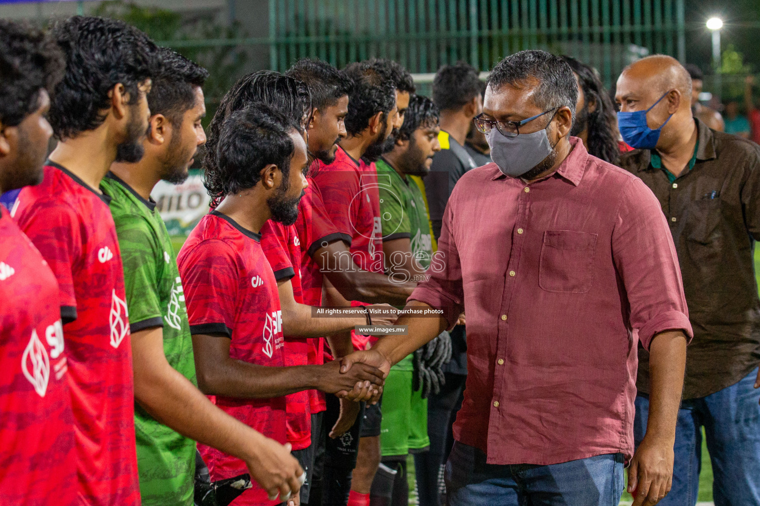 Club Maldives 2021 Round of 16 (Day 2) held at Hulhumale;, on 9th December 2021 Photos: Ismail Thoriq / images.mv